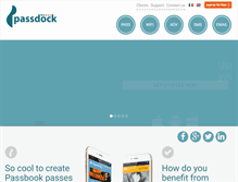 Tablet Screenshot of passdock.com